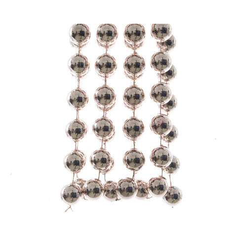 Perlenkette XXL 270 cm rosa