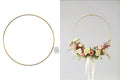 Dekoration Metall "Ring" 30cm gold