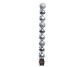 Kugeln bruchfest 10er silber 6cm