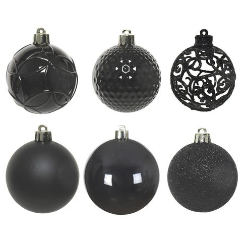 Kugeln bruchfest schwarz 6 cm / 37er Köcher