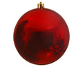 Kugel XXL bruchfest weihnachtsrot 25cm