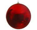 Kugel XXL bruchfest weihnachtsrot 40cm