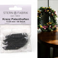 Kranz Patenthaften 17/35 mm 50 Stück