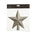 Baumspitze Stern bruchfest Glitter perle 4.2x19x19cm
