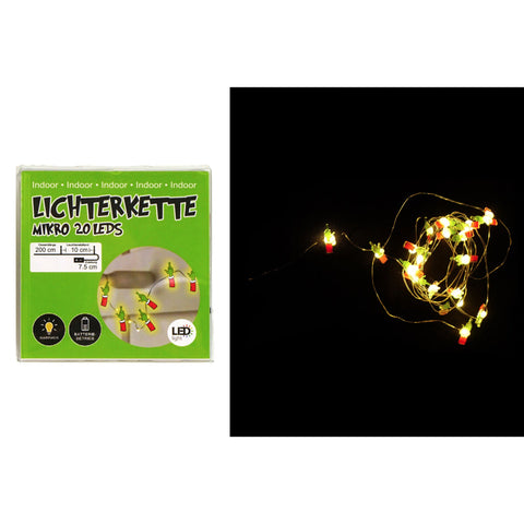 Lichterkette FesttagsMuffel 20LED