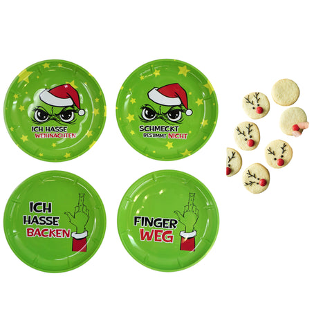 Gebäck- und Dekoteller Festtags-Muffel Ø26cm Muffel Top Ten