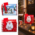 Metalldose Weihnachten "Briefkasten" 13x7x9.5cm 2 Designs