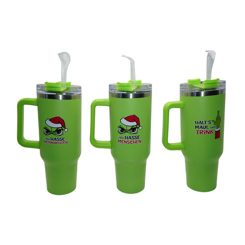 Thermobecher "Festtags-Muffel", inkl. Strohhalm 1.2 l Muffel Top Ten