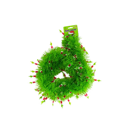Lametta Girlande "Festtagsmuffel", 200 x Ø9cm Muffel Top Ten
