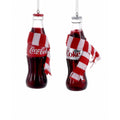 4.75"COKE BOTTLE W/SCARF ORN 2/ASST