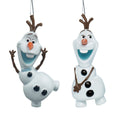 3D ornaments Olaf 2 assorted