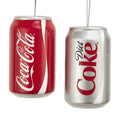 3.5"COKE/DIET COKE DECOUPAGE ORN 2A