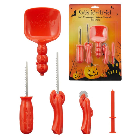 Kürbis-Schnitz-Set 5 tlg.