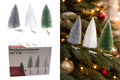 Weihnachtsbaum "Clip" 14cm, 3 Farben im Display