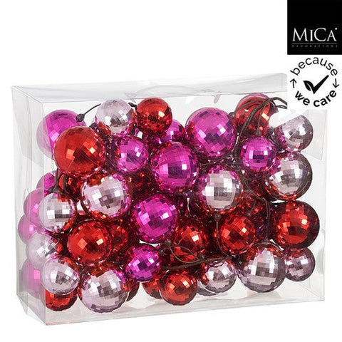 Girlande rosa - l180cm