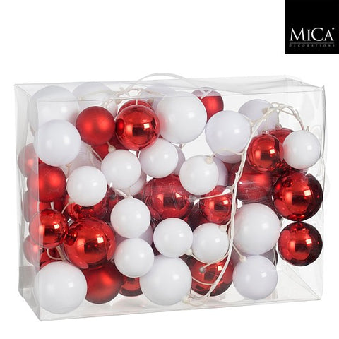 Girlande rot - l180cm