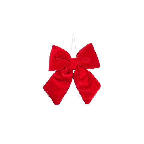 Schleife rot - 3x15x17cm