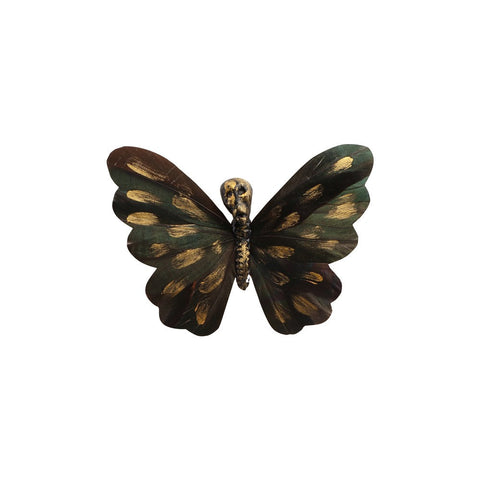 Schmetterling Totenkopf 13.5x2x10 cm