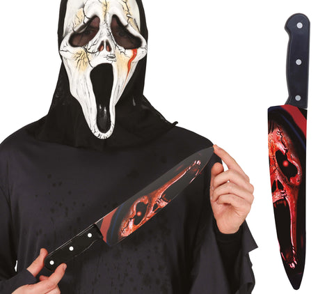 Halloween Kostüm-Messer 37cm Halloween Fiestas Guirca