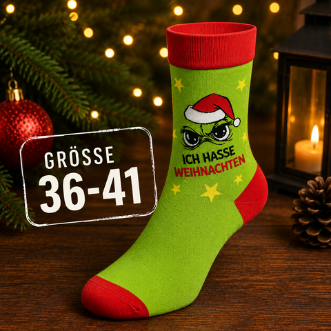 Socken Festtags-Muffel mit Spruch