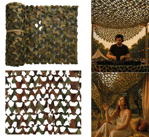 Halloween Camouflage-Stoff 180x70 cm Halloween Fiestas Guirca