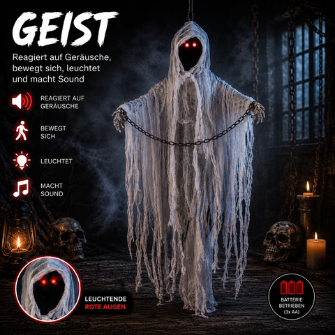 Hängender Geist animiert 120cm