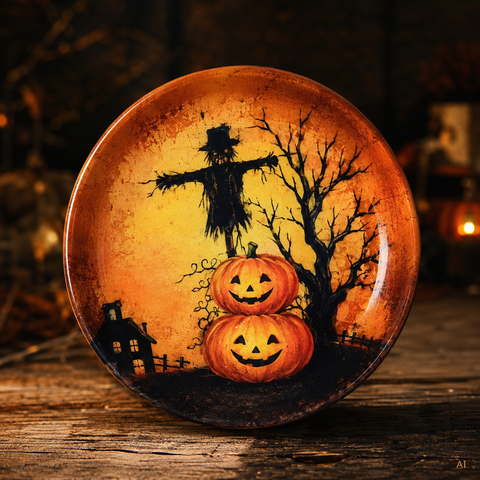 Halloween Dekoteller 33 cm