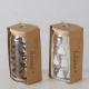 Partybecher "Ghostie" 440 ml aus Glas mit Bambusdeckel