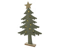 Weihnachtsdekobaum aus Filz grün 32x5x58cm