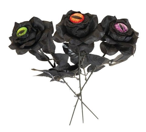 Rose mit Gruselauge 43 cm