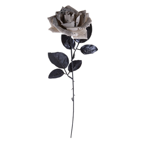 Graue Rose 42cm