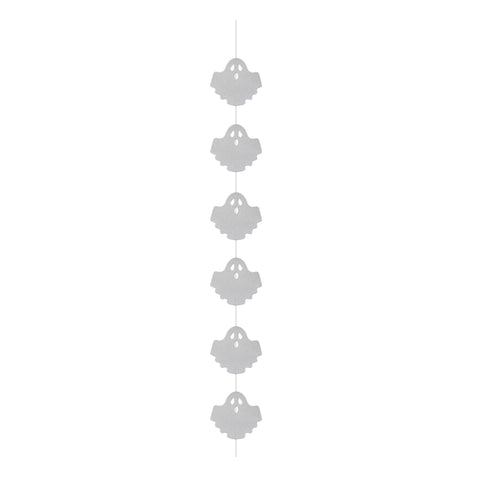 Glitzer-Geister Dekoration 120cm Halloween Ptit Clown