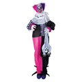 Clown mit Mädchen 170 cm Halloween Ptit Clown