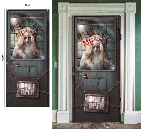 Halloween Türvorhang 80x180 cm Halloween Fiestas Guirca Mädchen