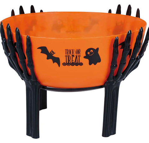 Halloween Candyschale auf Händen 26x18 cm Halloween Fiestas Guirca