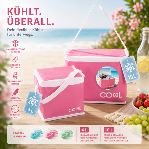 Kühltaschen-Set (4 l & 10l)