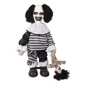 Böser Clown ausziehbare Beine animiert 84 cm