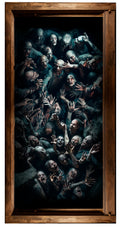 Halloween Bodenaufkleber "Zombies" 30x90 cm Halloween Fiestas Guirca