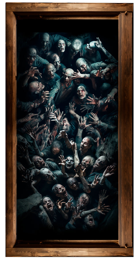 Halloween Bodenaufkleber "Zombies" 30x90 cm Halloween Fiestas Guirca