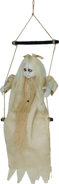 Halloween schaukelndes Mädchen Licht & Sound 75 cm Halloween Fiestas Guirca