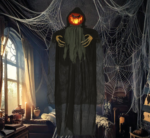 Halloween LED-Horrorkürbis 120 cm Halloween Fiestas Guirca