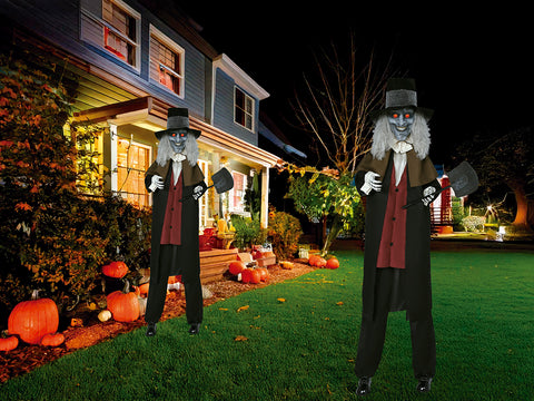 Halloween Totengräber animiert 230 cm Halloween Fiestas Guirca
