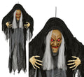 Halloween buckelige Hexe Licht & Sound 120 cm Halloween Fiestas Guirca