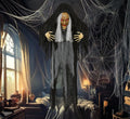 Halloween buckelige Hexe Licht & Sound 120 cm Halloween Fiestas Guirca