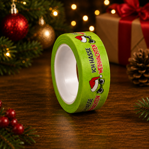 Paket- und Klebeband 20mx48mm"Festtagsmuffel"