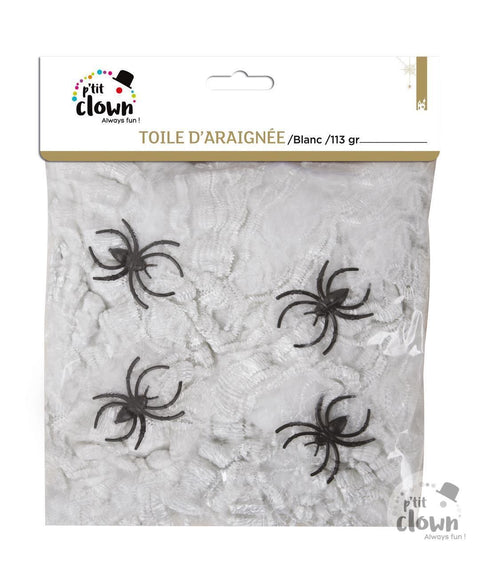 Spinnenweben 113 g weiß