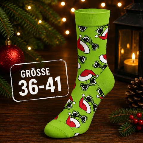 Socken Festtags-Muffel mit Spruch