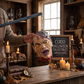 Zombie Kopf Aufgespießt 28x19x29 cm – Lifestyle Home & Garden