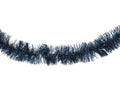 Lametta girlande pet glanz navyblaue glänzende lamettagirlande mit festlicher fransenstruktur