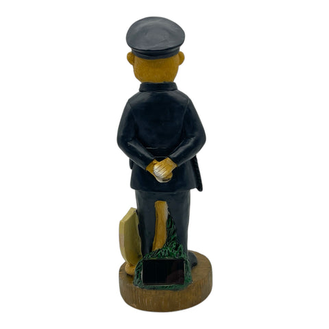 Solar-Erdmännchen Polizist 30cm